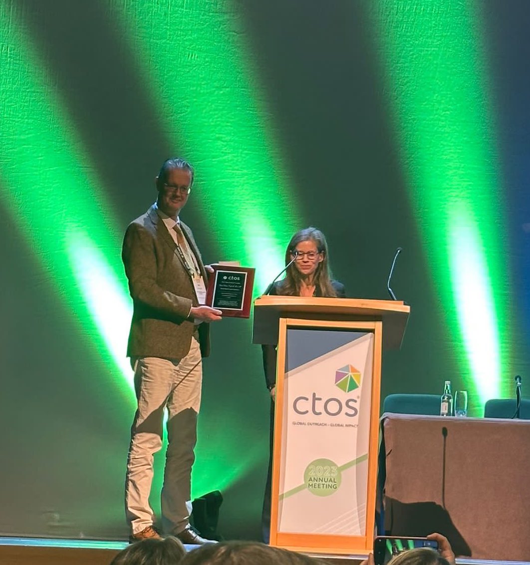 Happy to see such a nice overview of radiotherapy and studies led by him  during Rick Haas’ Nina Axelrad lecture #CTOS2023. <a href="/NKI_nl/">The Netherlands Cancer Institute</a>