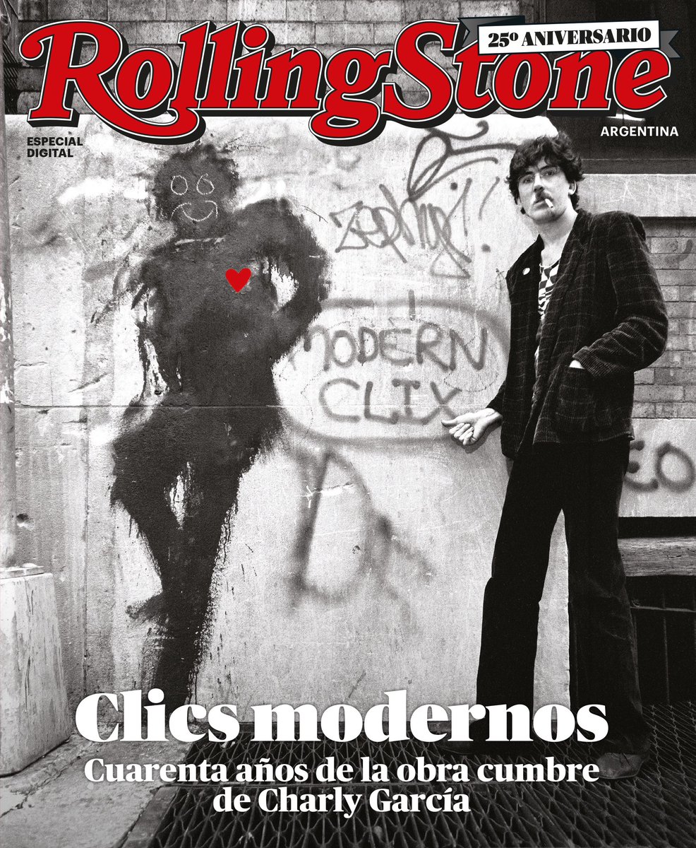 A 40 años de la publicación de ‘Clics Modernos’, la obra cumbre de #CharlyGarcia, #RollingStoneArgentina presenta su tapa digital en honor al disco que  marcó un antes y un después en el rock 👉🏾