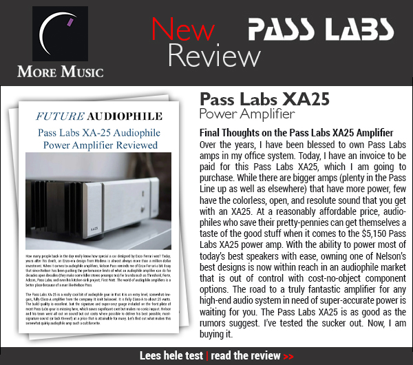 Read the review: moremusic.nl/.../review-Pas…...

More information: moremusic.nl/pass_labs/xa25…

Price list: moremusic.nl/prijslijsten/p…
Also available with a black frontpanel.

#highendaudio #stereo #passlabs #MusicLoverz #Amplifiers #audiophilecommunity