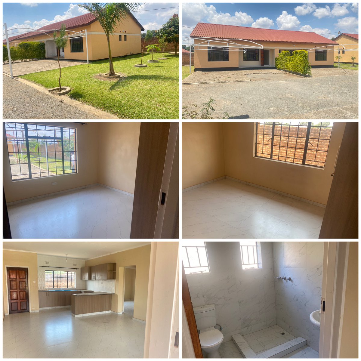 BwailaProp's tweet photo. LOCATION: AREA 58 (BULI/MBABVI) 
Off the road to Air Wing, 8KMs from Gateway 
•Modern Townhouses
•2 bedrooms
•Lounge
•Kitchen 
•Common toilet and bath
•Available now @ K250,000/month (Security and Gardening inclusive) https://t.co/m4jnvu697R