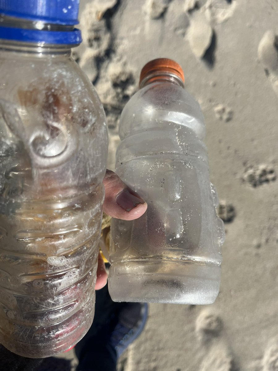 Hey <a href="/Gatorade/">Gatorade</a> and other , how about supporting a bottle deposit return law in New Jersey so we don’t have this junk polluting our beach and ocean? #plasticpollutes