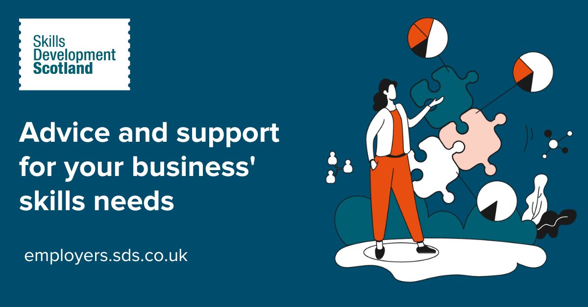skillsdevscot's tweet photo. The SDS Employer Hub provides information, advice and support for employers to manage their skills needs across their business. Find out more https://t.co/DjGDpcfRM4 https://t.co/gcgI00P2KT