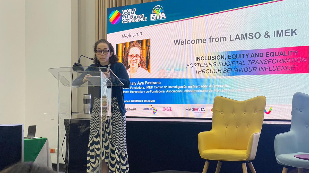 Vili_pl's tweet photo. #WSMC23 #Cali #Colombia

Inició la conferencia mundial mercadeol 🤩🤩...

@isma_org y @LAMSO_org dan la bienvenida a todas y todos. 🤗

¡Bienvenid@s a Cali, a Latinoamerica! https://t.co/2JVSTeO56y