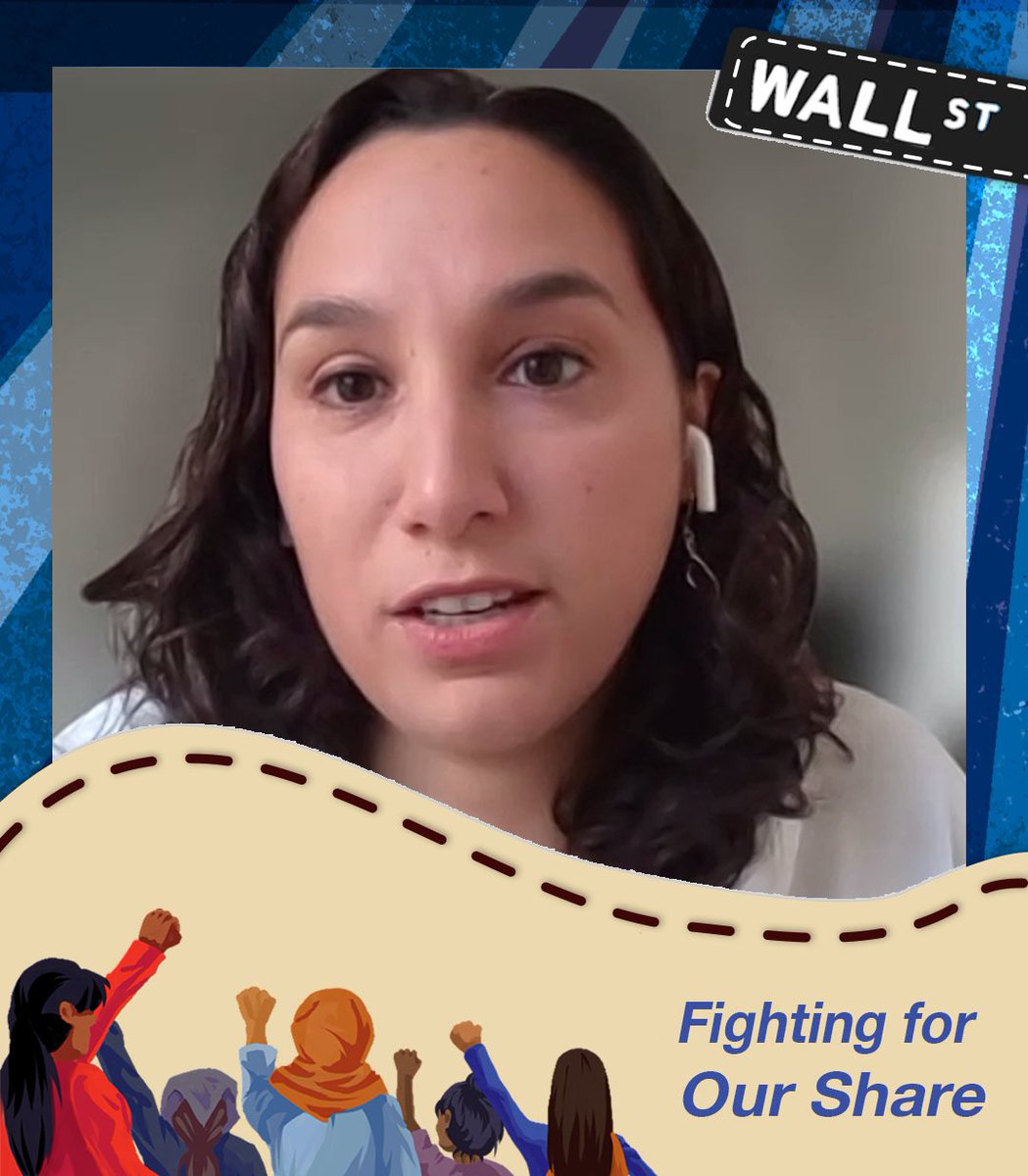 "Big corps exacerbate economic inequality &amp; the racial wealth gap through constant &amp; large-scale use of stock buybacks, which benefit corporate execs &amp; wealthy shareholders @ the expense of workers, communities, &amp; the planet," said Natalia Renta w/<a href="/RealBankReform/">AFR</a>