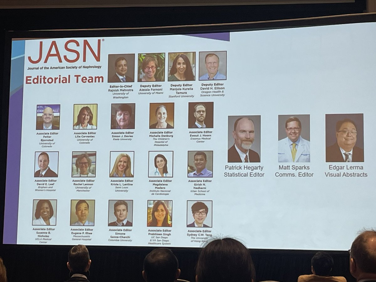 Dr. Mehrotra presents his vision for ASN Journal portfolio. Such an exciting change! Congratulations to our own @Sheena_Singh15 for her role on JASN editorial board! @ucsdnephrology