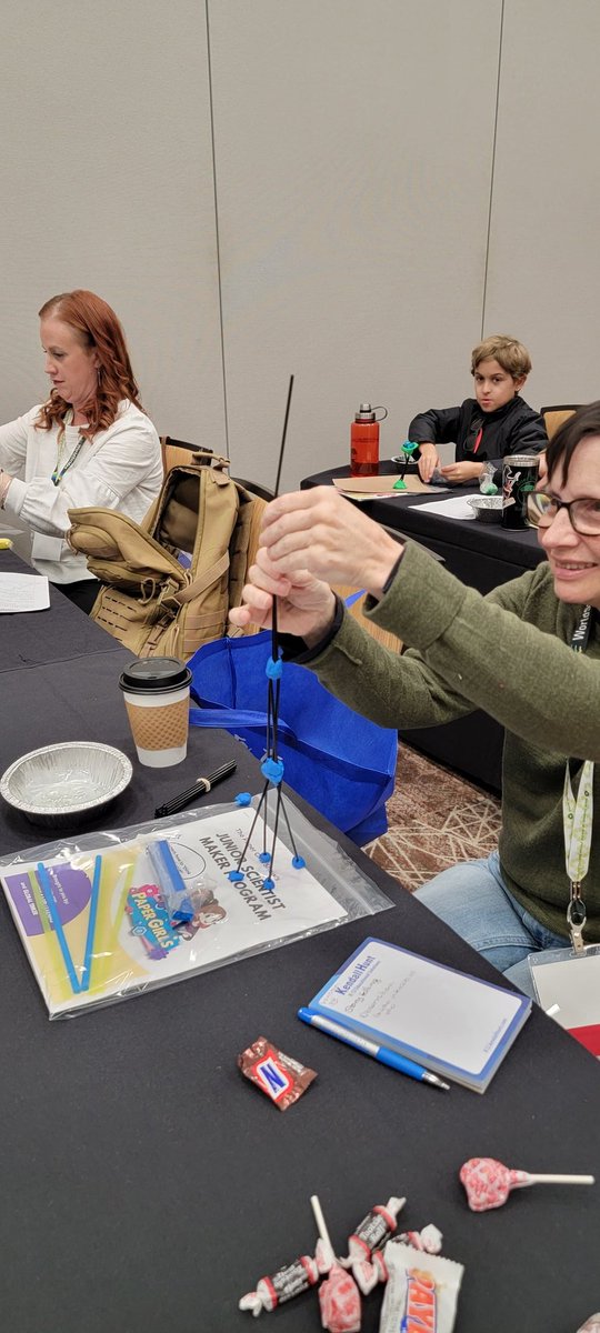 Great first session at #NCSTA promoting our Junior Scientist Maker Program!  Come see our booth #309 <a href="/PaperGirlsTV/">The Paper Girls Show</a> #citizenscience