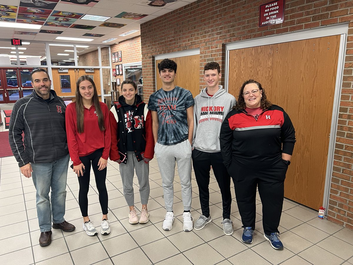 Macie and Caden are off to the PIAA State Championship meet! Good luck and run fast! 🔴⚫️🏃🏻‍♀️🏃🏻