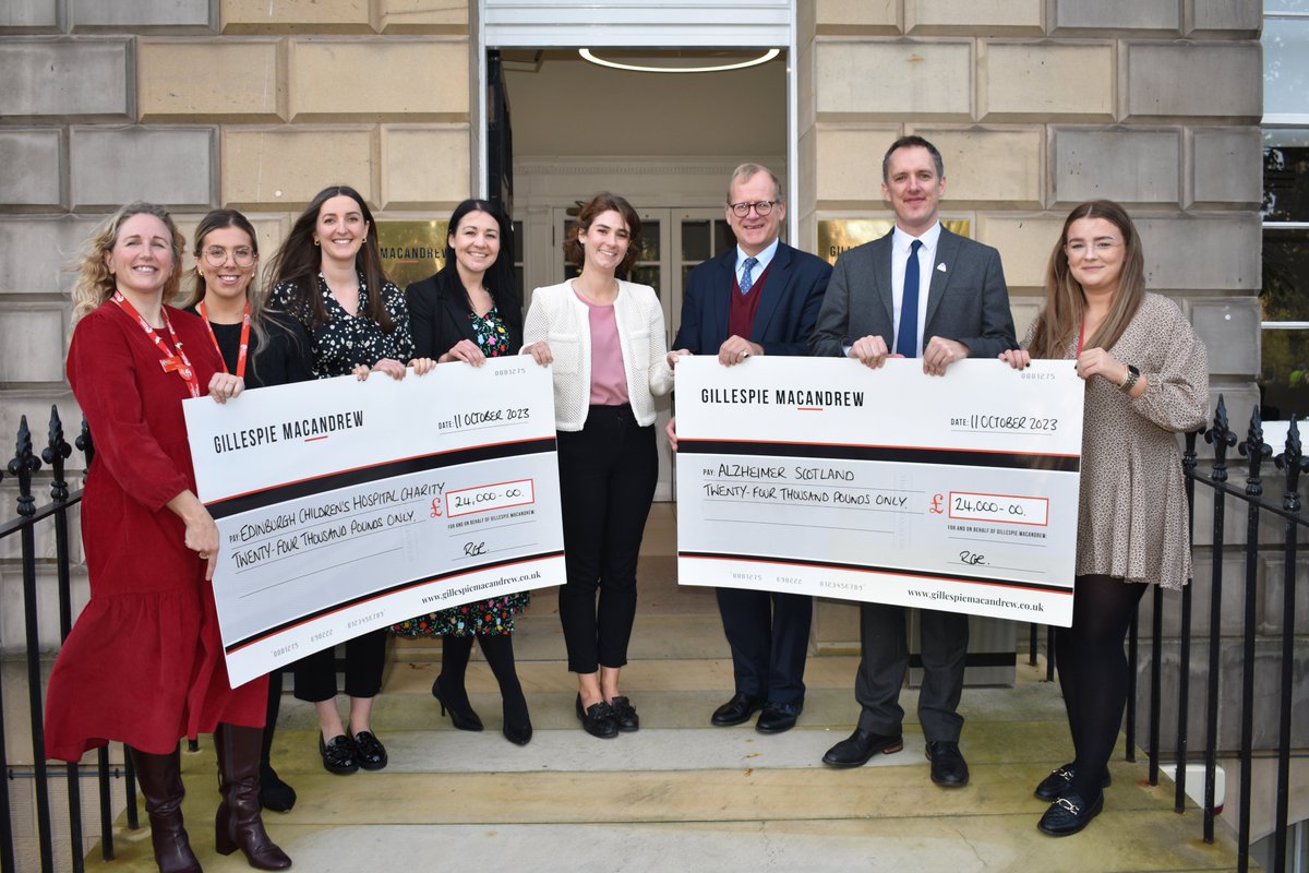 GMacandrew's tweet photo. We are pleased to announce our recent record donation of £48,000 to be shared between our fantastic charity partners @alzscot and @echcharity . Read the full article here: https://t.co/Ou3BMv6qhg https://t.co/MFKac0ijNs