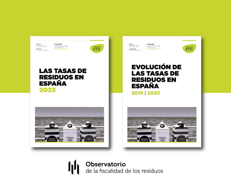 ⚠️📊 "Las tasas de residuos en España están lejos de cumplir las obligaciones de la Ley de Residuos" 👉🏾 ent.cat/es/taxes-resid… 🆕 El Observatorio de la Fiscalidad de los Residuos (Fundació ENT) ha publicado el NUEVO ESTUDIO titulado “Las #Tasas de #Residuos en España 2023” 📗