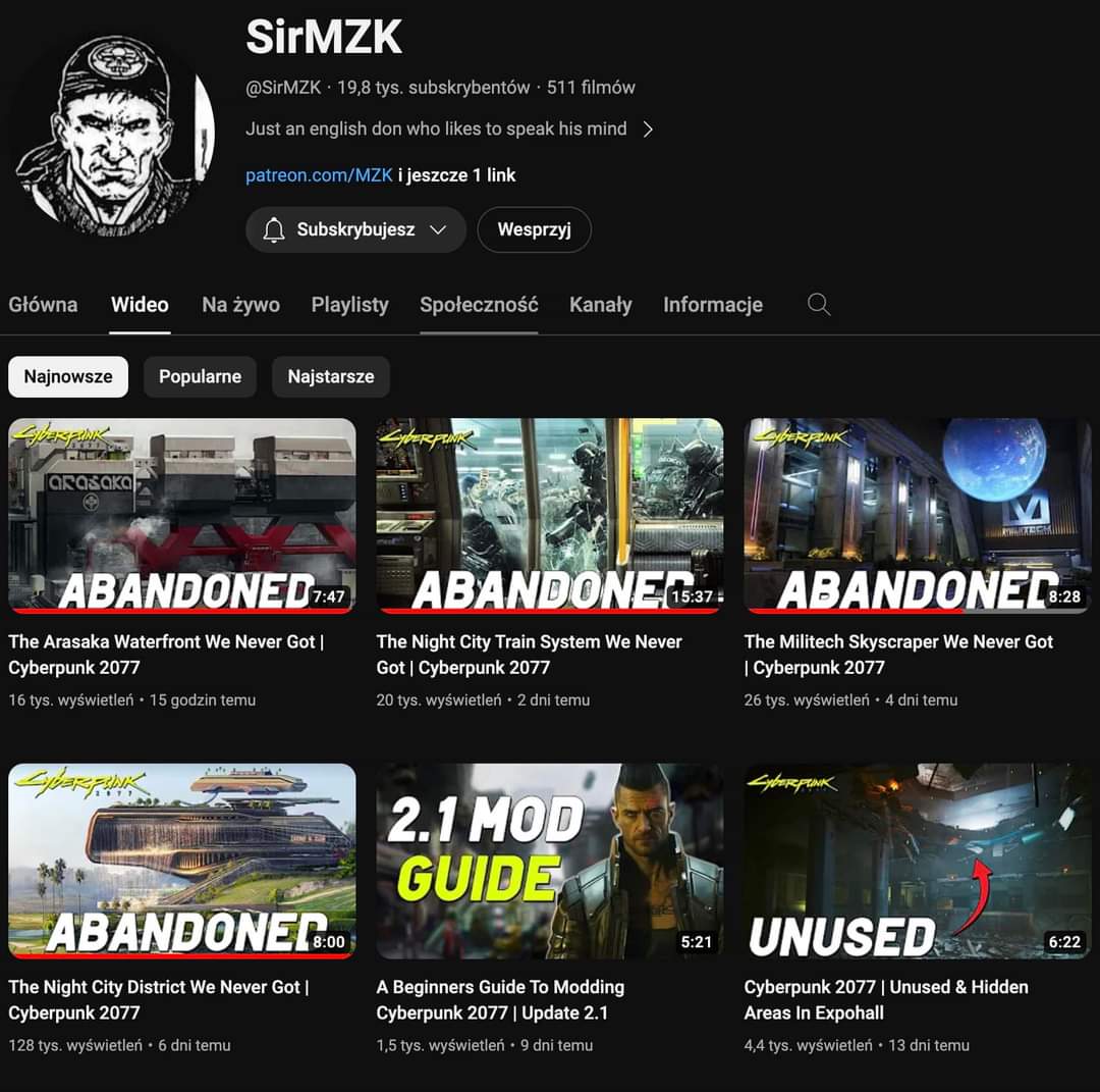 Wbalcerzak87's tweet photo. Dobra i trafna analiza #CyberBug 2077 aka Cyberpunk 2077 studia #cdprojekt
Fajna opinia o #CyberBug 2077 od jednego Gracza :) i stopień spierdolenia roli PM.
Imersja ostateczna
W CP2077 spędziłem kilkaset godzin.
Miałem praktycznie wszystkie zakończenia, lizałem najbrudniejsze ściany Night City, w poszukiwaniu lorę tu i tam.
Zostało mi Phantom Liberty do odhaczenia, ale to już temat na inny wpis.
Trafia też do mnie sporo rzeczy na YouTube związanych z cp2077, np wielka meta konspiracja w poukrywanych questach, fajny rabbit hole.
Trafia też materiały moderskie, jak ten tutaj. Po co cały ten wstęp?
To pierdolone metro, NCart, który tak bardzo miał być integralną częścią gry, że aż z niej wyleciał.
Są mody który przywracają kolejkę, i tak widać jeszcze bardziej to co zobaczyłem w materiałach od kolesia z tego kanału.
W Nicht City, jest tona wyciętego i nie skończonego kontentu, całe sekcje miasta częściowo skończone, kolejka i drogi do nich prowadzące, ogółem tona rzeczy. Obstawiam że teraz widzimy jakieś 50% tego co twórcy mieli na start w głowach.
I stąd konkluzja że na tym poziomie gry, kolejki nigdy nie da się w pełni dodać, bez miesięcy pracy devów którzy pisali grę. Jest zbyt dużo nieskończonego kontentu który by wychodzi jak trup z szafy podczas korzystania z kolejki. Nie wspomnę o dziesiątkach lokacji związanych stricte z samą kolejką.
Jaki morał?
Lepiej planować projekty, bardziej modułowo, żeby łatwiej było je integrować, bez potrzeby wycinania połowy projektu bo drzewo zależności kończy się na fundamentach.
Jak dla mnie, rozjechany dead line i poor managment wyciął z cp2077:
Już wspomnianą kolejkę
Całą sekcje questów, może nawet life path z militechem
Podobny temat z trauma teamem
AVauki jako element gry
Kilka sekcji miasta, siedziby korpo, kasyna na pustyni itp
Wall jumpy, bo zbyt łatwo byłoby się dostać do zamkniętych obszarów
Tona questòw i gigòw które by się opierały o wyrzek wymienione rzeczy
Myślę że też duża część prologu z Jackiem, bo ten filmik z prologu miał kilka lokacji nie widzianych w grze
Czy moderzy będą mogli to dodać?
W jakiejś części na pewno, ale 100% jak devowie mieli na start, nie powiedziałbym.