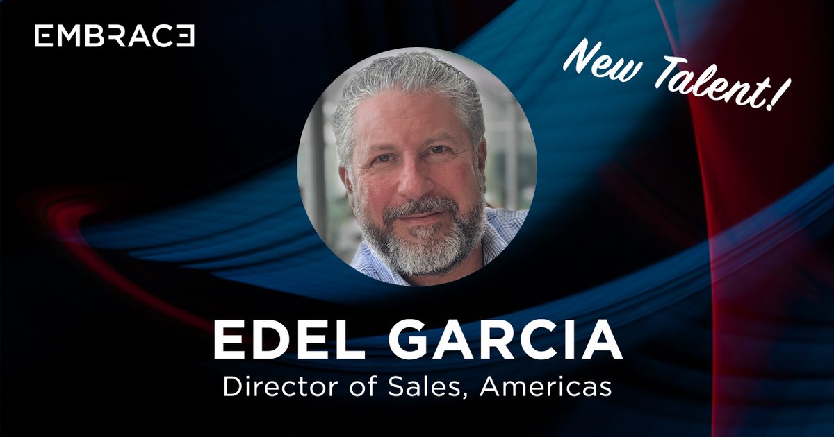 📢 #NewTalent <a href="/Embrace_Media/">Embrace</a>
We are thrilled to welcome Edel Garcia to the team!
As Director of Sales, Edel’s primary responsibility will be to drive new business development, both through direct and indirect sales channels, in the Americas. 🇺🇸
#Media #Broadcast #MediaSupplyChain