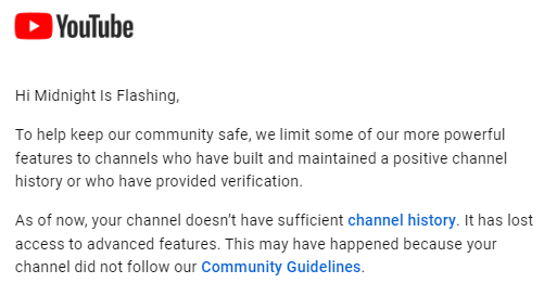 midnightVHS's tweet photo. I guess @YouTube isn't a fan of #vhs???? What the heck!? https://t.co/FYmCtwiDVl