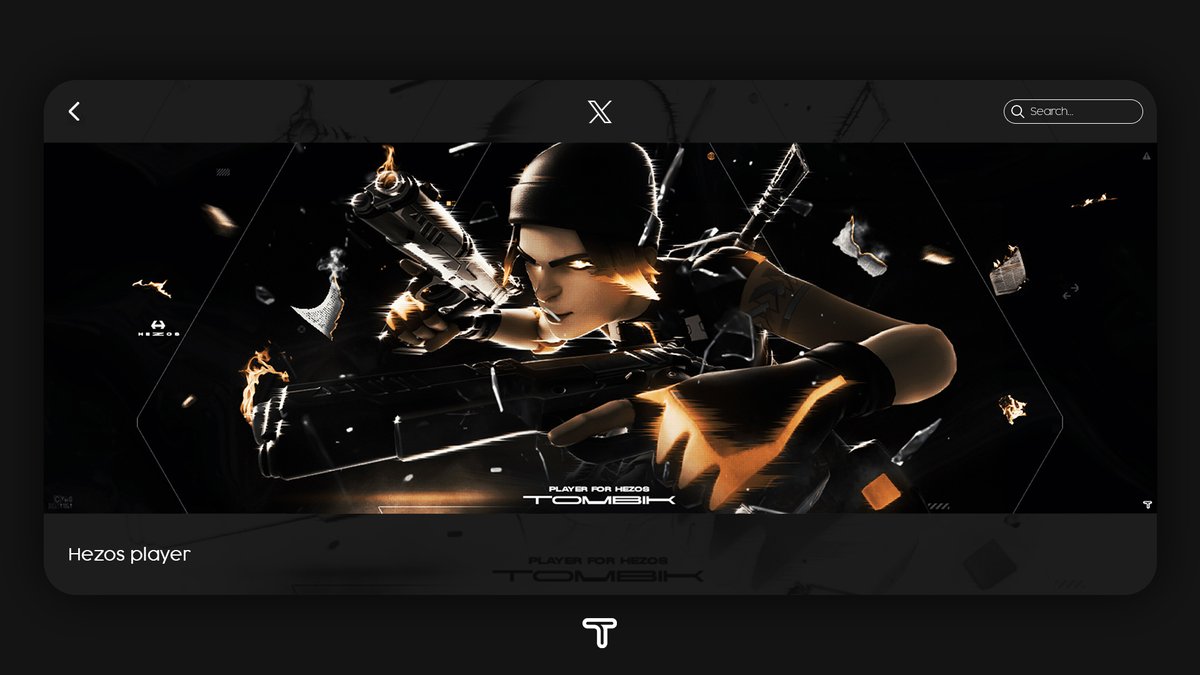 TNKDesigner's tweet photo. client work for @hezosgg "header for players"

🔥・Support is always VERY VERY appreciated!

🖤・HQ in com! https://t.co/u0vtiHJpms