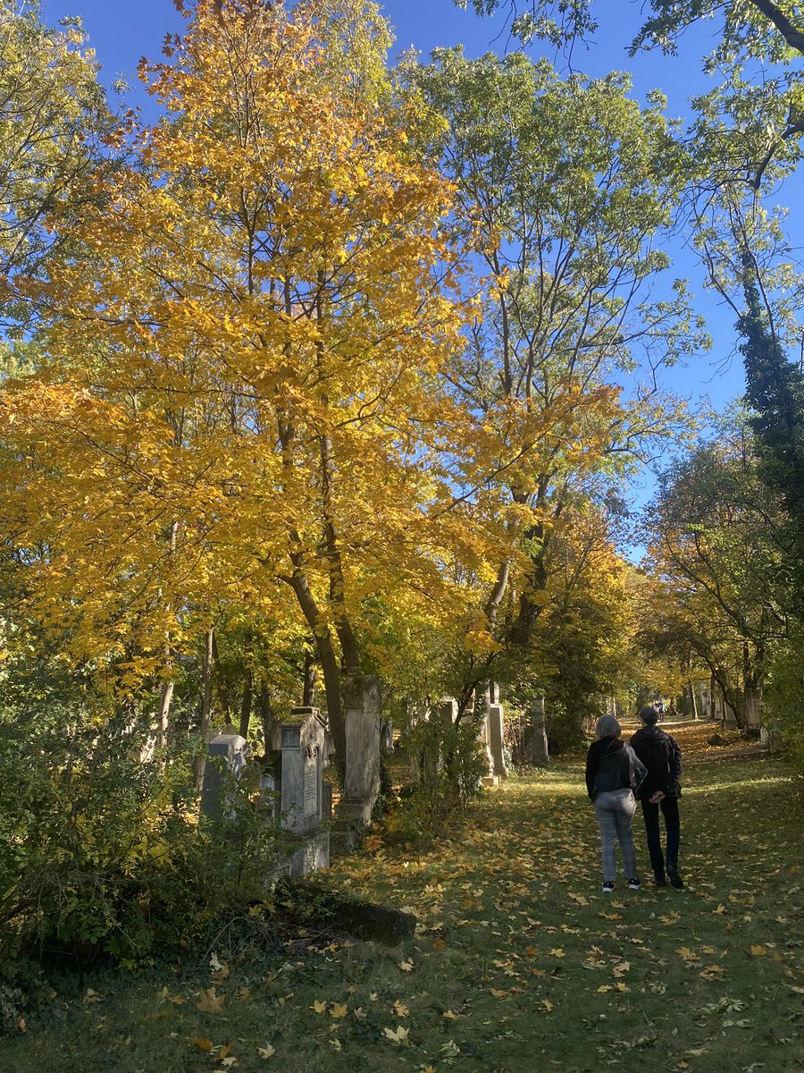 spelion's tweet image. November 1st at St. Marx Cemetary, remembering Slovenian linguist Jernej Kopitar who was burried here in 1844 and later moved to Ljubljana 🍂 🇸🇮 #smallnation with #bignames