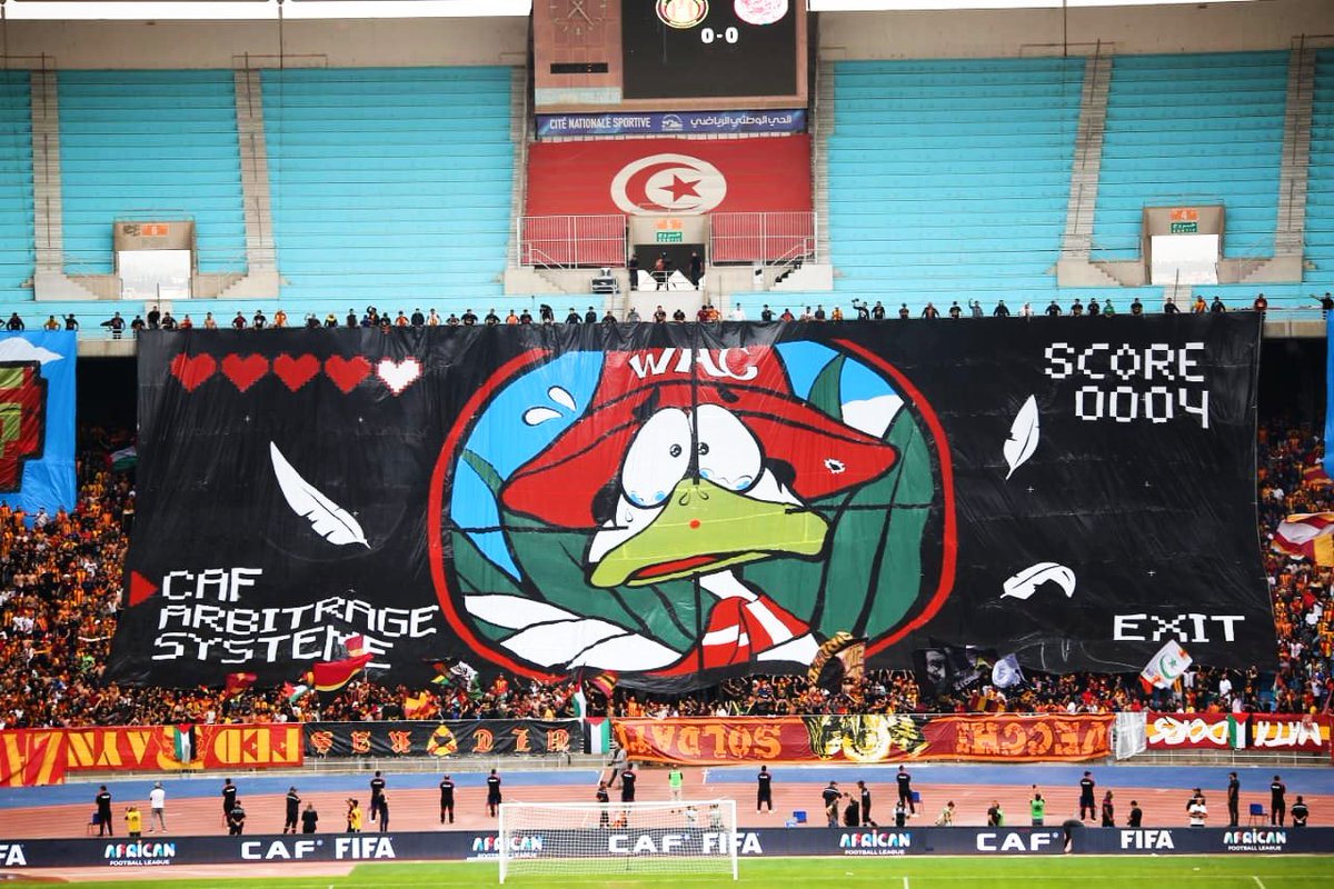 EsperanceSTunis's tweet photo. HUNTING SEASON 🪿🎯
1998 ~ 2009 ~ 2011 ~ 2019
#AfricanFootballLeague #ESTWAC #AFL #دوري_كرة_القدم_الأفريقي https://t.co/uVPIyySNE6