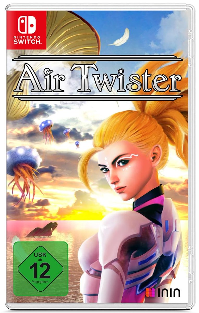 JoachimHesse's tweet image. Als Freund von Spielen wie #PanzerDragoon oder #Rez interessiere ich mich natürlich für #AirTwister, das jüngste Werk von #SpaceHarrier-Papa #YūSuzuki. Aber come on, Inin Games: DAS ist das Cover? Die Alternativen von Strictly Limited oder Japan wirken auch nur minimal besser.