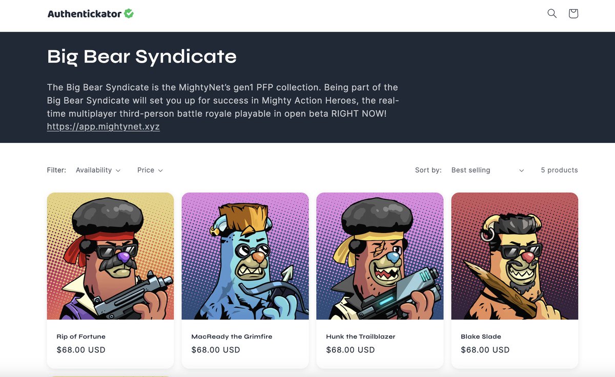 jovo_io's tweet image. Have you seen our LATEST Collection? 🐻

Real-Time Multiplayer Third-Person #BattleRoyale 

🤘🏻 Join the @PlayMightyHero gaming revolution and dive into non-stop action with friends and foes alike. 

Let's make unforgettable memories together! 🎮💯 #GamingCommunity #JoinTheFun