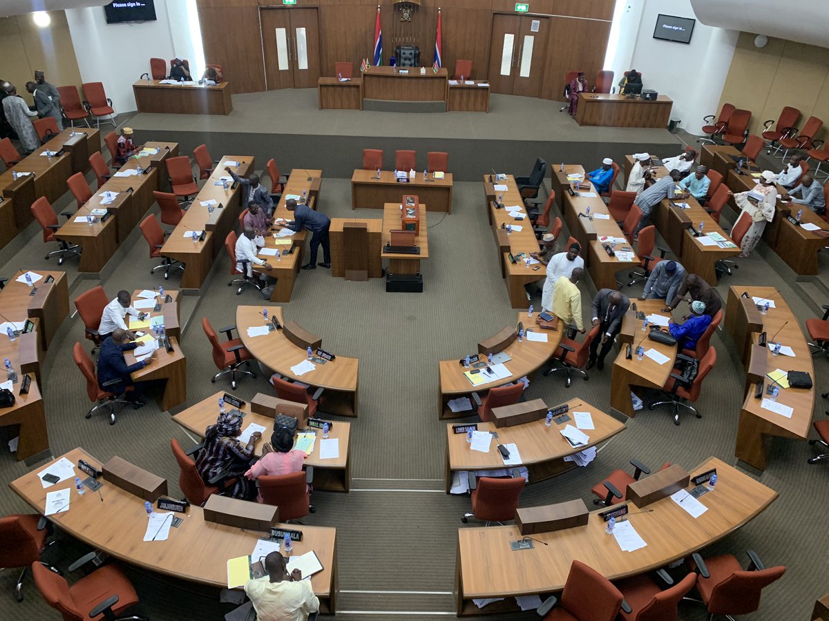GambiaNYP's tweet photo. The Speaker of the National Assembly during the first #Extra_Ordinary session, graciously acknowledged the presence of the NYP and commended the incredible work we have been doing. He encouraged all members to continue addressing the pressing issues that affect young people - https://t.co/TUvTxXmMWR