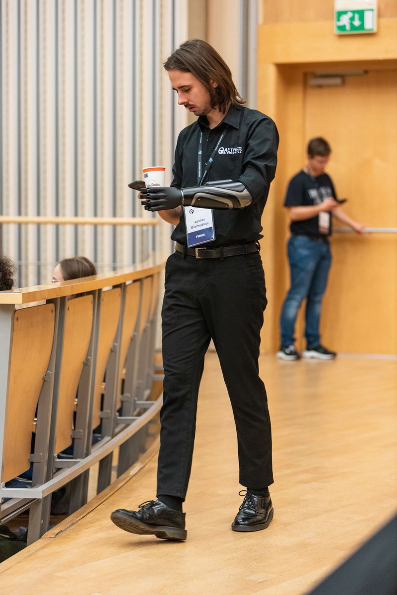 AetherBiomed's tweet image. Check out these snapshots from the &apos;Konferencja Inżynierii Biomedycznej&apos; event!📸🤩
A big thanks to @PUT_Poznan for putting together such an amazing event! We thoroughly enjoyed our time!😊💙

#prosthetichand #prosthesis #sponsor #amputee #zeus #zeushand
