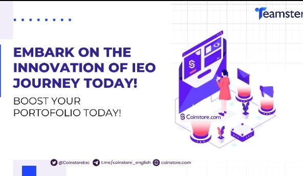 Abilietim's tweet photo. With a global mindset,@CoinstoreExc Launchpad opens doors to investors worldwide, offering exclusive Blockchain projects that transcend boundaries. Innovation never sleeps at Launchpad.Join now.https://t.co/aaDryNgLpa
#crypto #CoinstoreLaunchpad #investment #blockchsin https://t.co/7Pv7zFONvE
