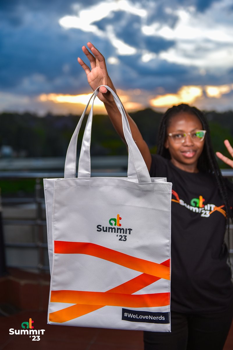 "Did you love our merch at the #ATSummit? Celebrate a new month with our exclusive collection! Visit us at: [shop.africastalking.com] and take home a piece of the tech revolution. 🛍️🌟 #BuildWithAT #WeLoveNerds #ATSummitMerchandise"