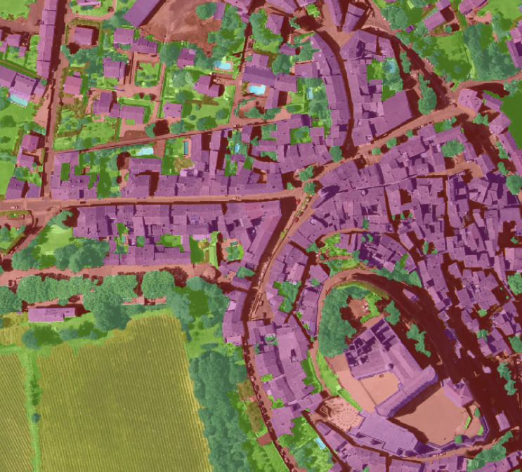 🚨The FLAIR dataset has been accepted at NeurIPS2023 in the Benchmark &amp; Dataset track. It contains high-resolution aerial imagery with a ground sample distance of 20 cm and over 20 billion individually labeled pixels for precise land-cover classification. 
arxiv.org/abs/2310.13336