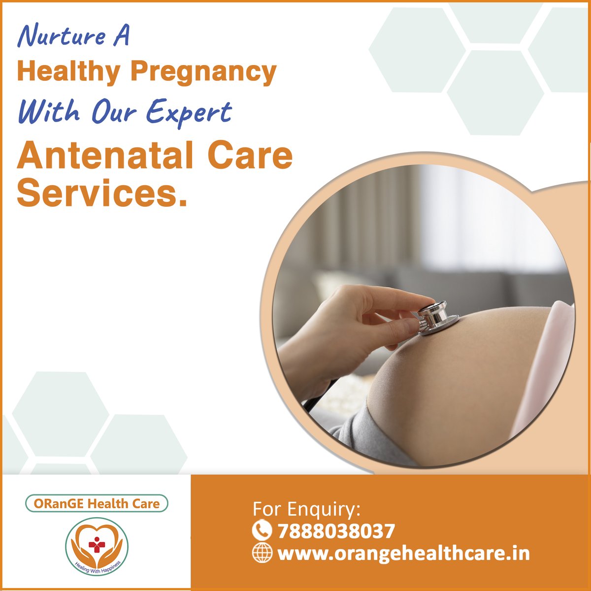 Put   your baby's well-being first with our comprehensive antenatal care programs.

 📌gynecologistwakad.in
📲9503214372
 ✉ info@orangehealthcare.in
 📍 goo.gl/maps/tMz9Yvts7…
    
#BabyWellbeing #AntenatalCare #PrenatalSupport #NewbornHealth #ParentingPrep #Orangehealthcare