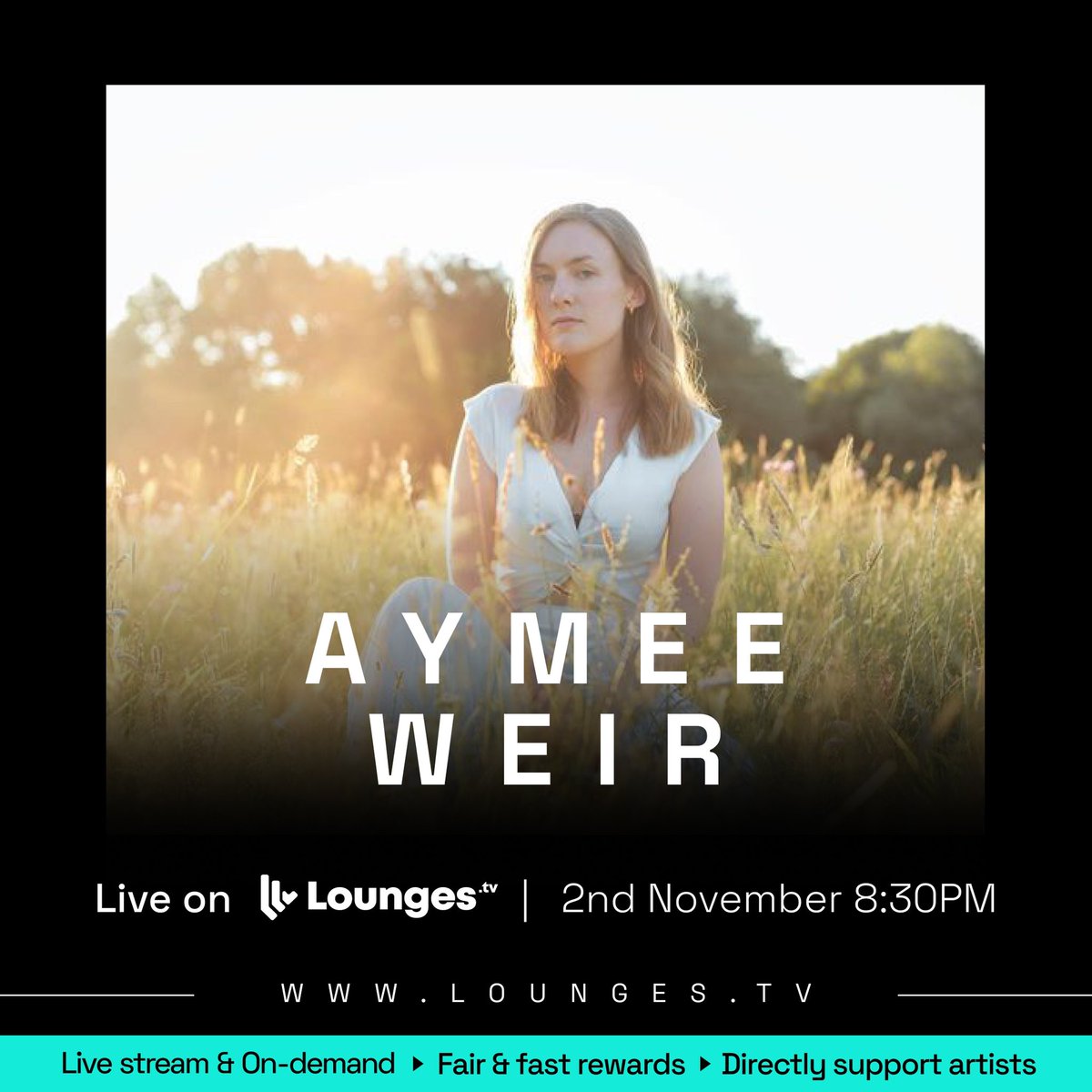 TONIGHT! Online streaming gig from a lovely studio in NW London at 8:30pm-9. Tickets only £3, available here: lounges.tv/lounge/details… Watch from the comfort of your own home✨✨