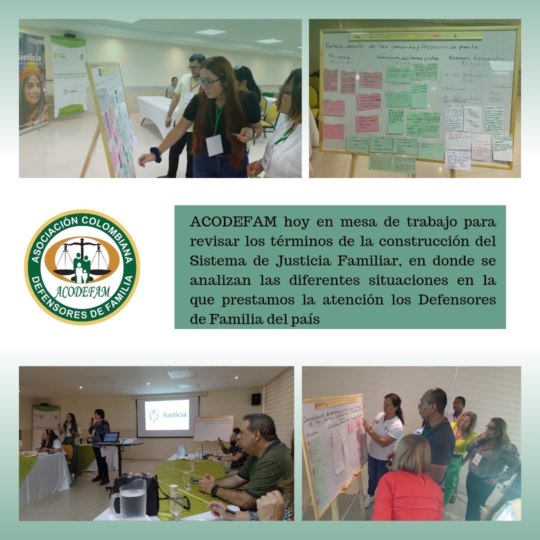 Asociacion Colombiana de Defensores de Familia tweet media