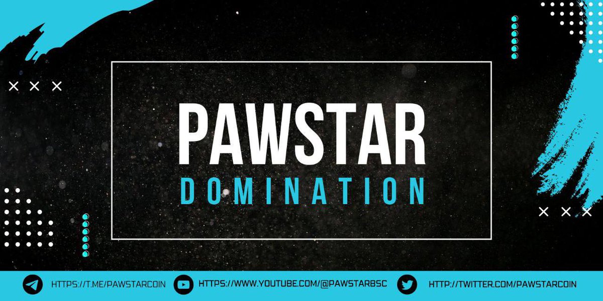 PawstarCoin's tweet photo. #pawstarcoin will
Dominate the #BSC  space 

Community: https://t.co/u8694sx4NA 
Twitter: 
@PawstarCoin
 
Contract: 0xFC914eCB4e4cbEea1Fcf5315129C6cdB398cd465

Buy: https://t.co/Zi4brgyS9f https://t.co/tJLrmENkPJ