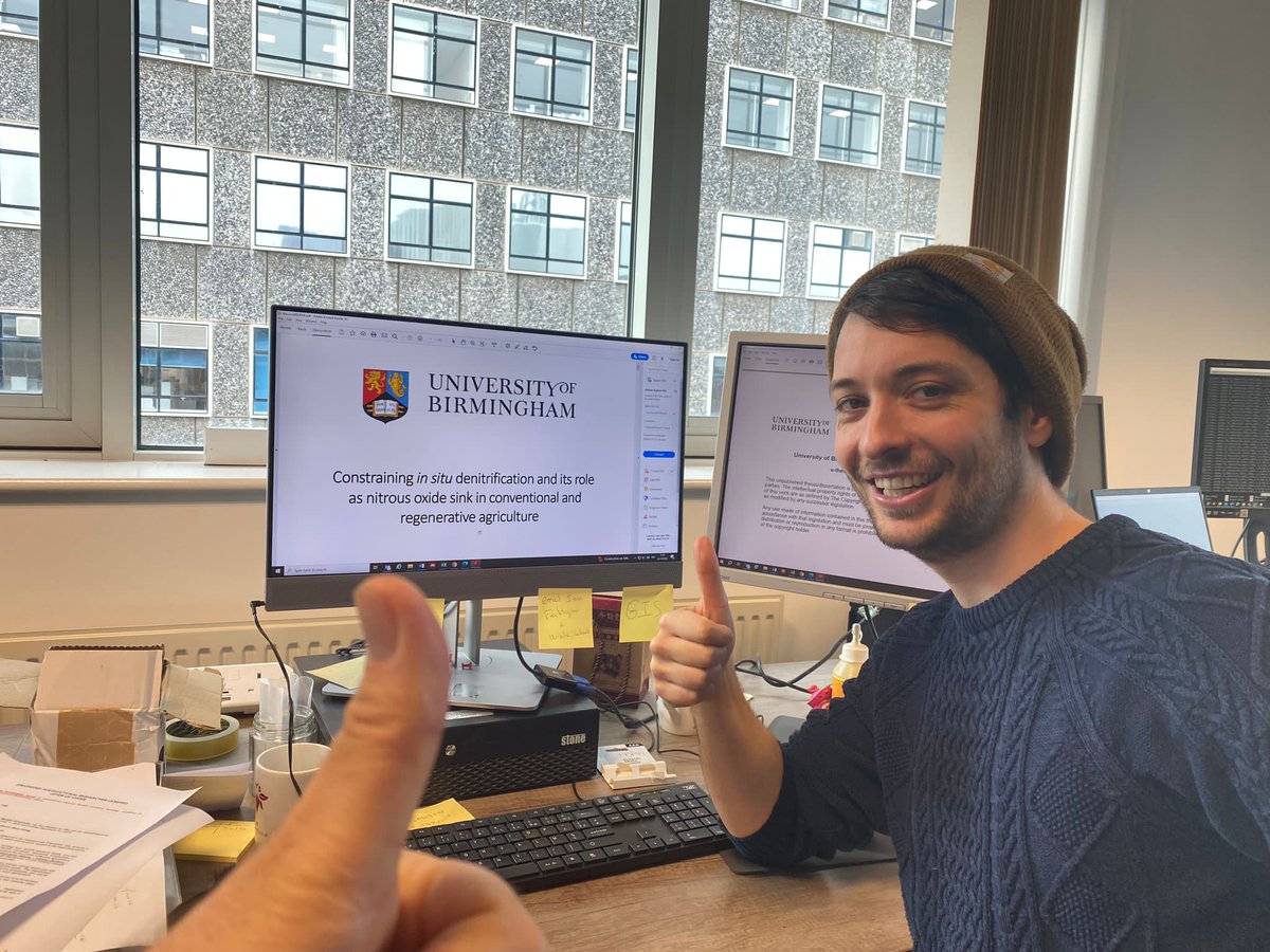 Last week I finally submitted my thesis after weeks of intense work, now it is time to get those papers published! #PhDone