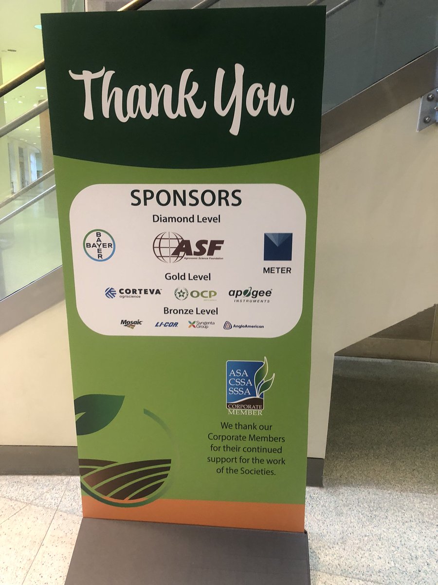 Great week in St Louis. Lots learnt, old contacts refreshed and many new relationships made. #ACSMtg #cropscience #soilscience #agronomy <a href="/AA_POLY4/">POLY4</a> #nutrientperformance