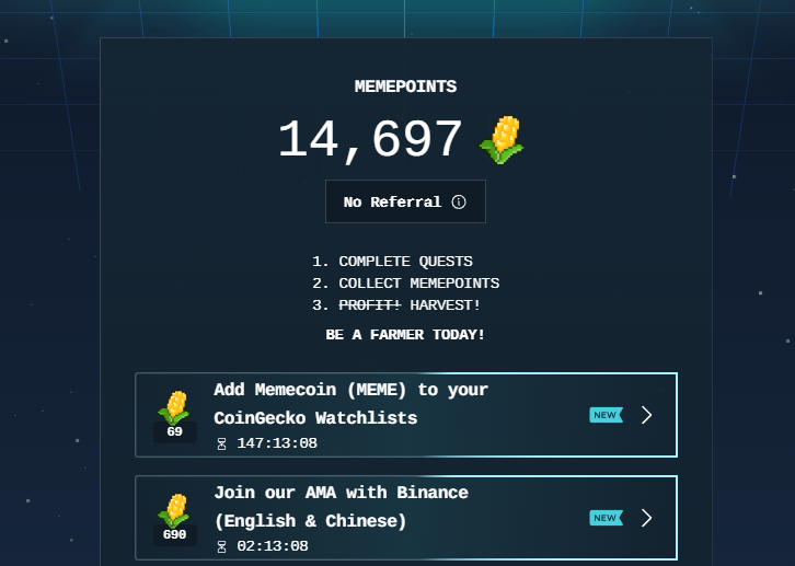 Selamlar güzel insanlar <a href="/memecoin/">Memecoin</a> artık son zamanlar. Güzel bir karlılık verebilir.

$RATIO

2 tane görev daha eklendi onları da yapalım. Refarans yerine 7662 yazabilirsiniz.

Yeni başlayanlar da siteye girsin ve tüm görevleri tamamlasın. Kod henüz yayınlanmadı.

AMA içinde