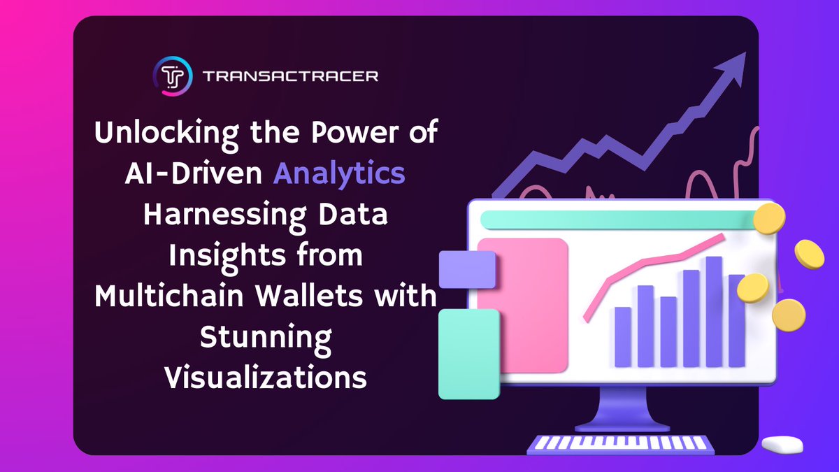 transactracer's tweet photo. 📊🔗 Unleash the potential of AI-driven wallet analytics across multiple blockchain chains! 🤖💼 Explore your crypto journey with stunning charts and insights 🪩 @transactracer. 

#CryptoAnalytics #BlockchainAI #WalletInsights #DataViz #CryptoCharts #Transactracer #Analytics https://t.co/esVMCDbPTE