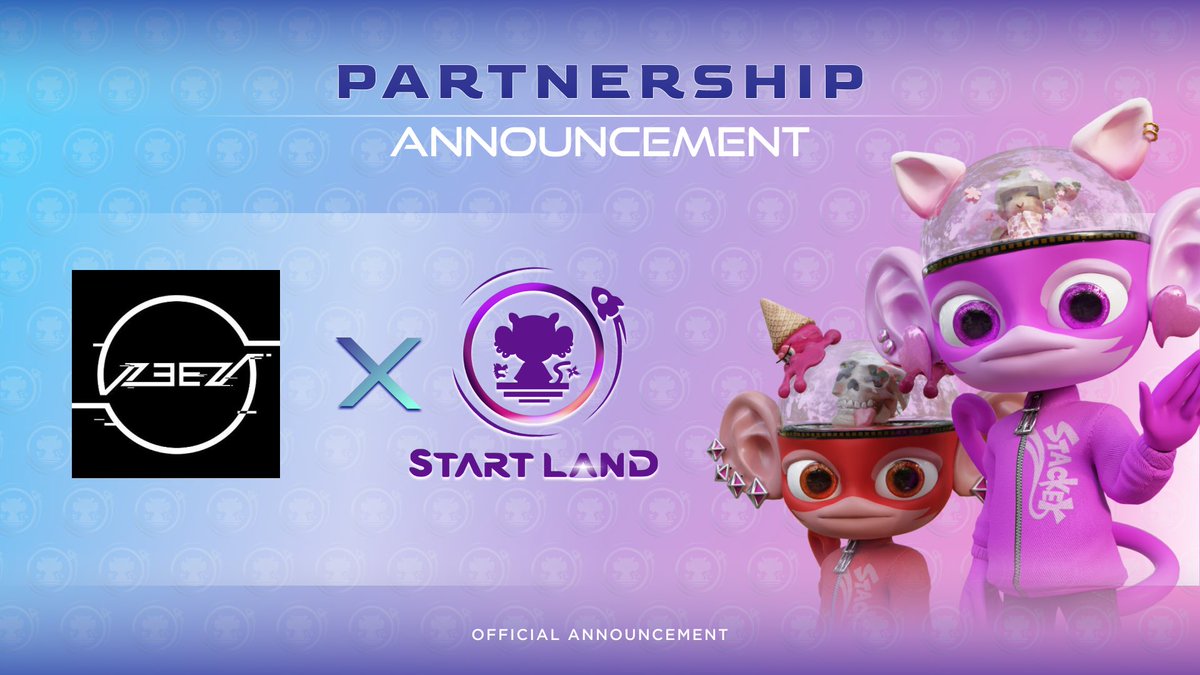 KzcHArt's tweet photo. 📣LAND Partnership announce
L3E7 × START LAND
@L3E7_Official 

#STARTLAND https://t.co/mGAJEz3VlT