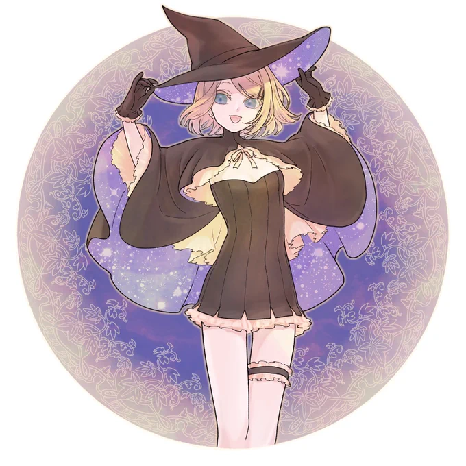 ハロウィン魔女リンちゃん