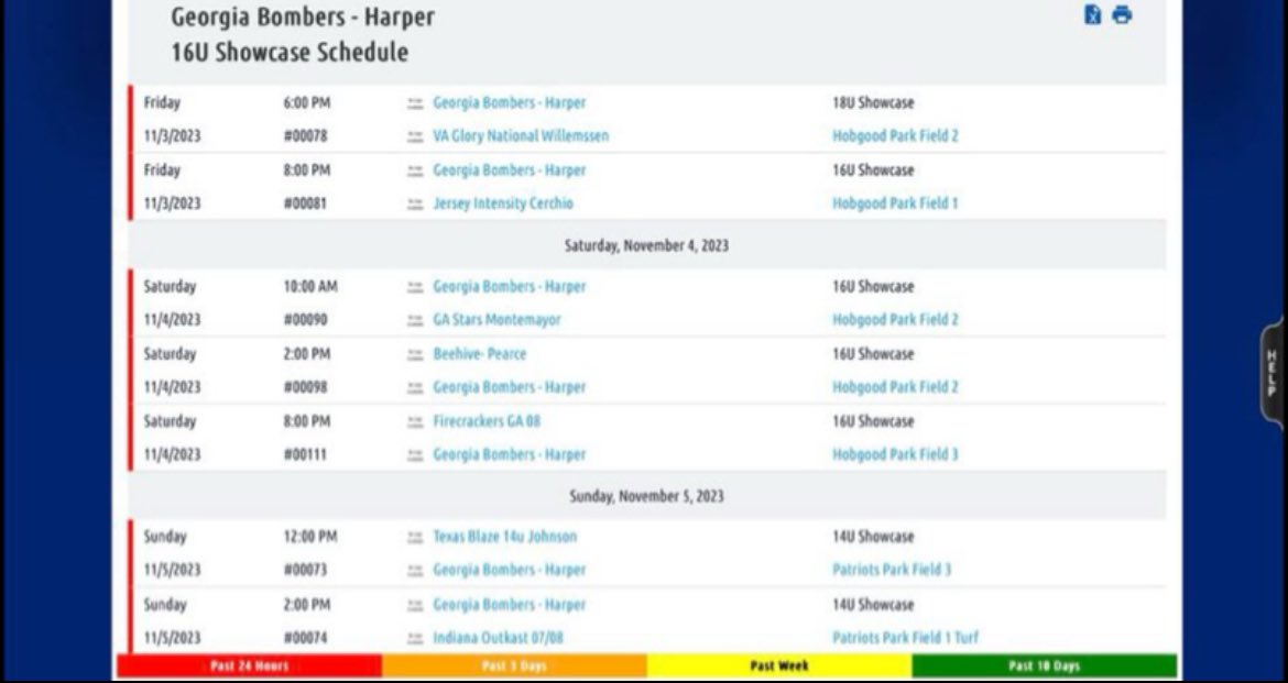 Jenna Fox (@jenna_fox10) on Twitter photo I’m so excited to play this weekend with <a href="/GABombers16U/">GA Bombers Harper 25/26</a> at the Champions Showcase!
<a href="/Clift_coach/">Jim Clift</a> <a href="/CoachANicholson/">Coach Nicholson</a> <a href="/baileywigness/">Bailey Wigness</a> <a href="/MikeDavo17/">MIKE DAVENPORT</a>
<a href="/PackSoftball/">NC State Softball</a> <a href="/CoastalSoftball/">Coastal Carolina SB</a> I’m so excited to play this weekend with <a href="/GABombers16U/">GA Bombers Harper 25/26</a> at the Champions Showcase!
<a href="/Clift_coach/">Jim Clift</a> <a href="/CoachANicholson/">Coach Nicholson</a> <a href="/baileywigness/">Bailey Wigness</a> <a href="/MikeDavo17/">MIKE DAVENPORT</a>
<a href="/PackSoftball/">NC State Softball</a> <a href="/CoastalSoftball/">Coastal Carolina SB</a>