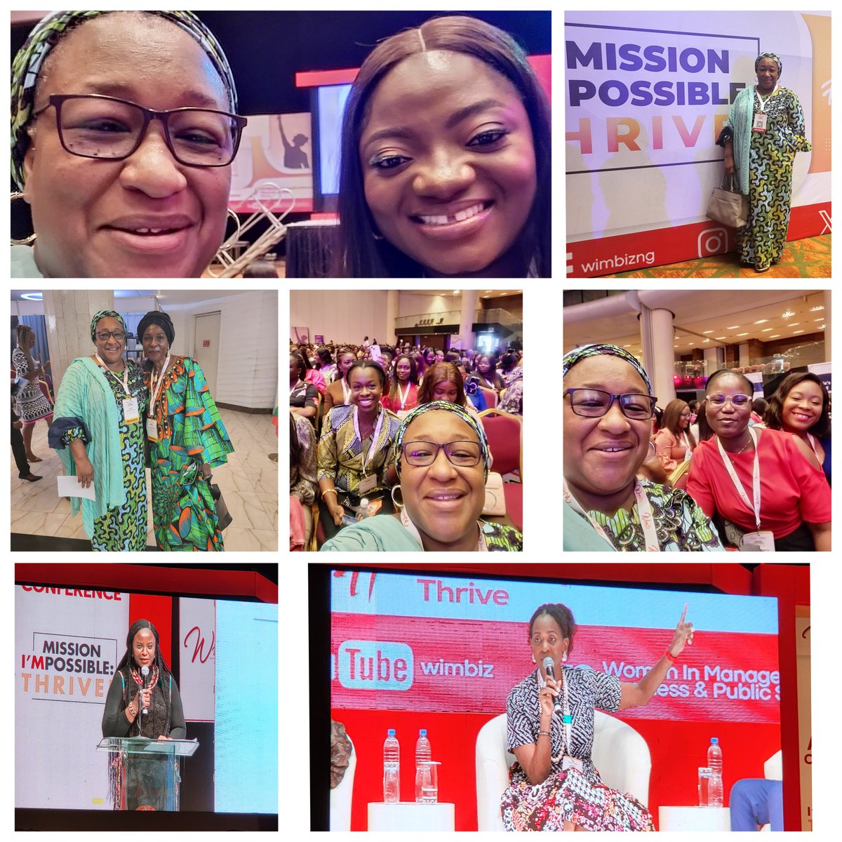 Sights and sounds of @Wimbiz conference 2023. #Wimbiz #WIMBIZAnnualConference #MissionImpossible #Thrive was so excited to meet @OloriSupergal. She certainly paved the way for modern blogging in Nigeria.