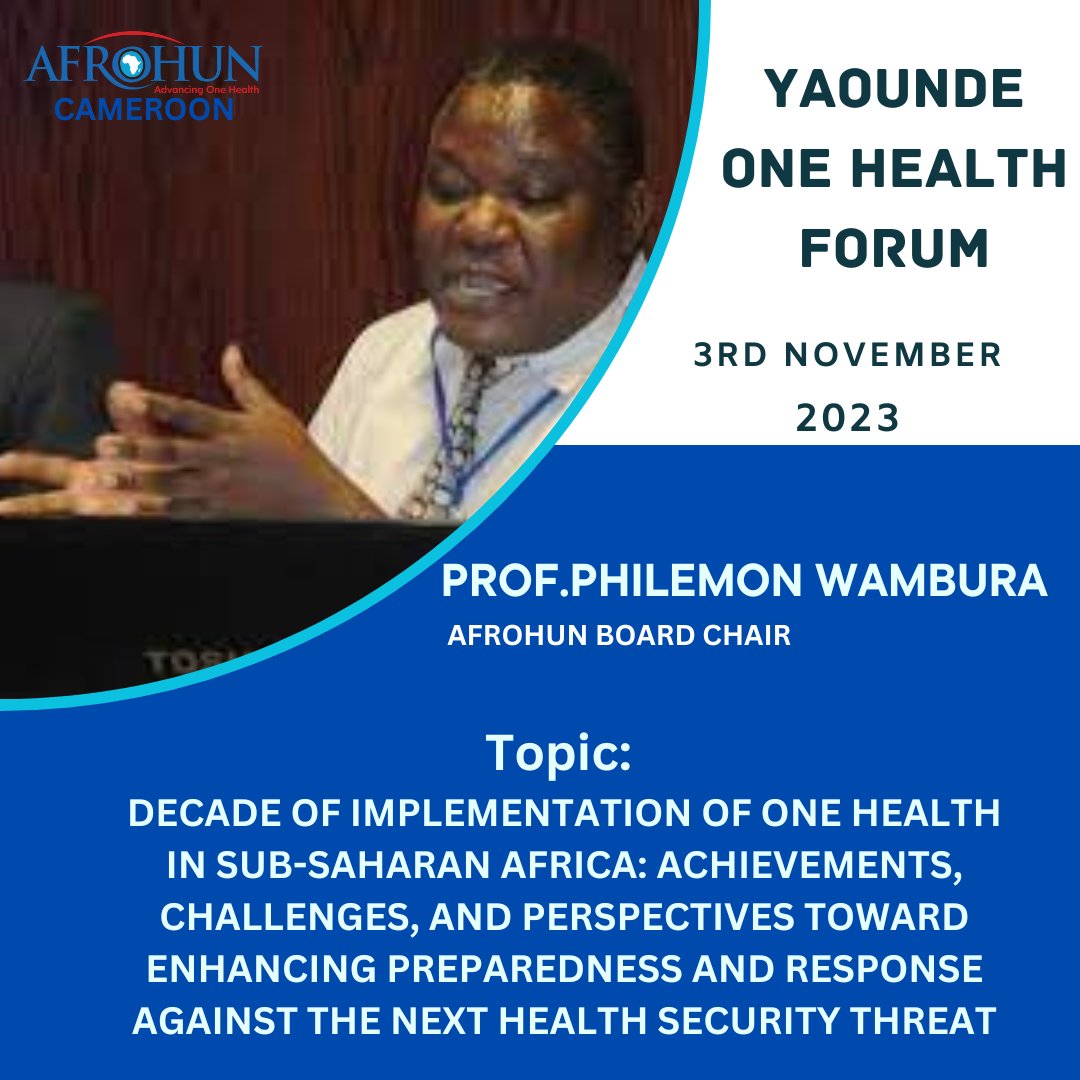 AFROHUN - Africa One Health University Network tweet media