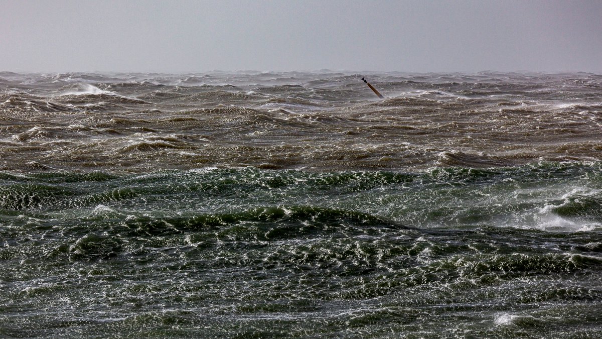 la tempête #CIARAN comme celle de 99 Zeus a frappé les côtes de <a href="/loireatlantique/">Loire-Atlantique</a> avec des #Vagues ayant même des difficultés à se former