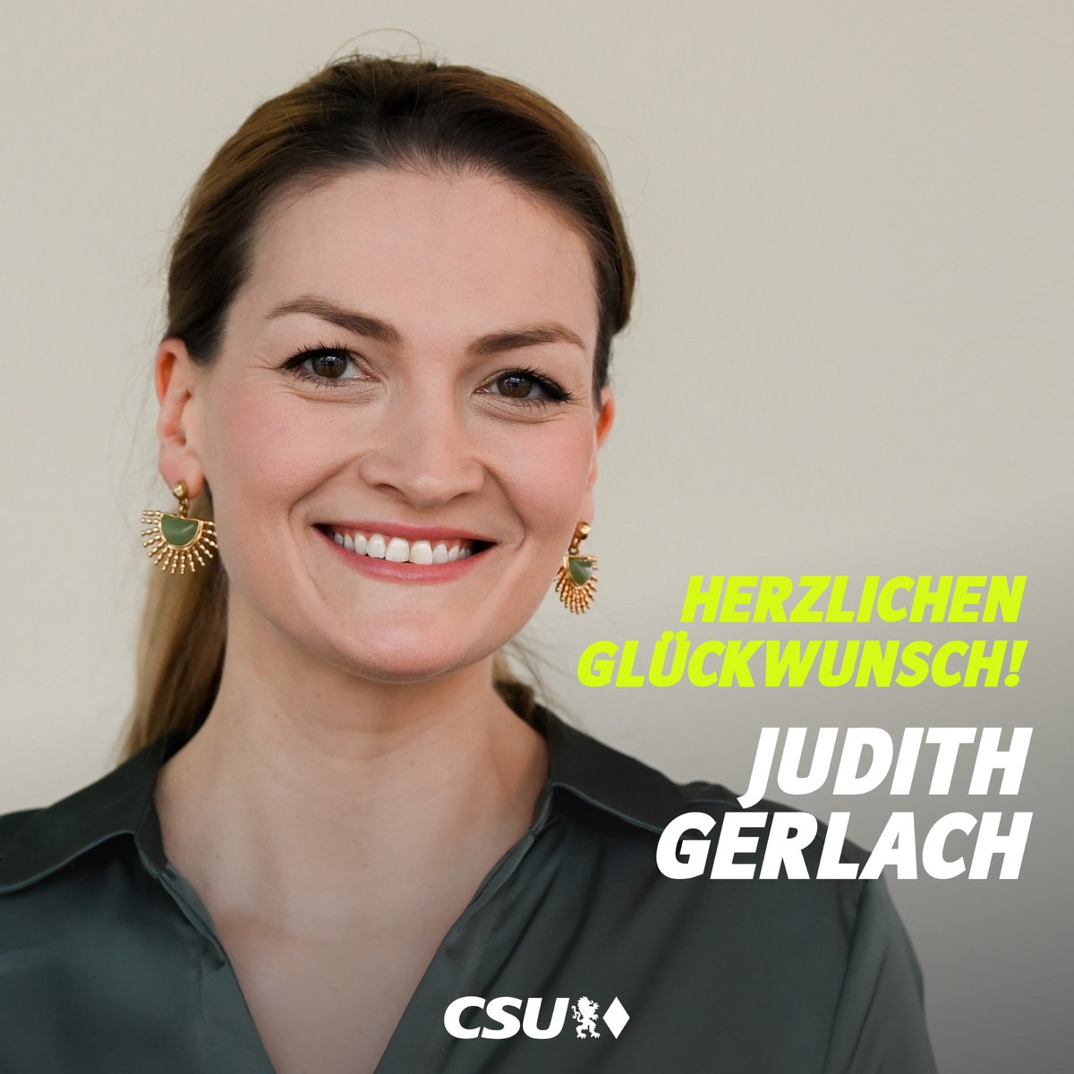 Wir gratulieren unserer bayerischen Digitalministerin @gerlach_judith ganz herzlich zu ihrem Geburtstag!