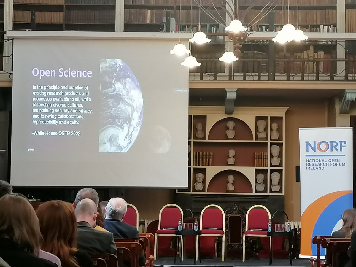 Chelle Gentemann, science lead for NASA's Transform to Open Science Mission, delivers today's keynote address. Chelle documents the ways in which NASA is supporting scientists to integrate open science principles into their workflows.
#NORFest2023 #WeAreTUDublin