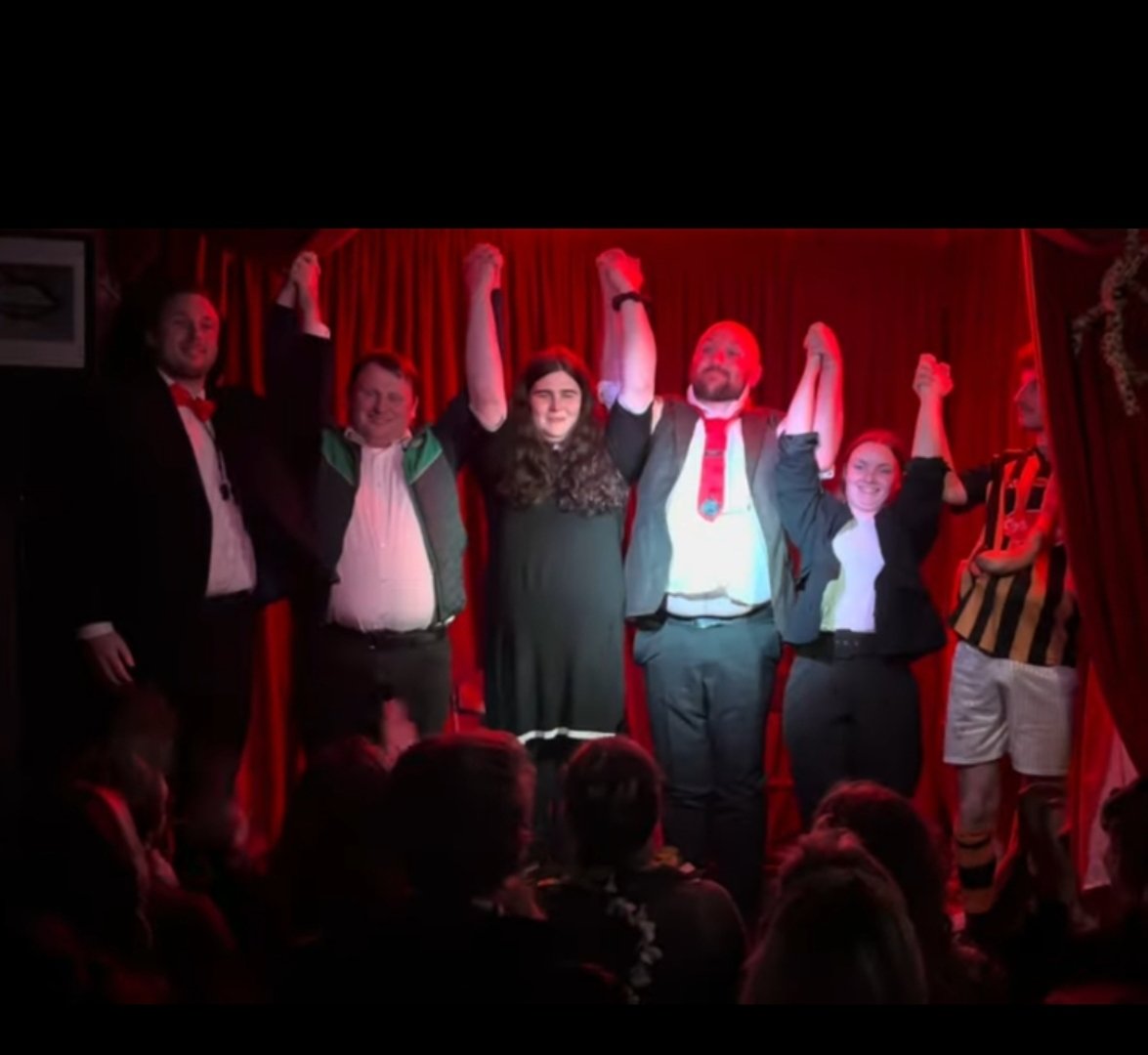 GooseChaseTheatre (@goosechaselk) on Twitter photo That's a wrap on #StageFrights2023! Thanks again to the wonderful audiences, to The Commercial and <a href="/LimerickYT/">LimerickYouthTheatre</a> for use of their space, and everyone behind the scenes.
Thanks as well to our terrific cast who brought our silly, spooky mischief to the stage again.
Roll on 2024! That's a wrap on #StageFrights2023! Thanks again to the wonderful audiences, to The Commercial and <a href="/LimerickYT/">LimerickYouthTheatre</a> for use of their space, and everyone behind the scenes.
Thanks as well to our terrific cast who brought our silly, spooky mischief to the stage again.
Roll on 2024!