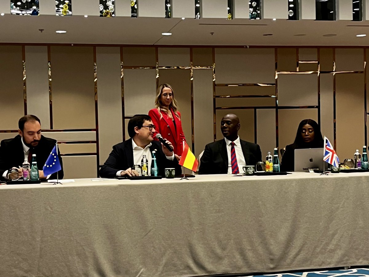 sansruben's tweet photo. Un honor haber representado a los Jóvenes Empresarios Españoles y @CEAJE, en la asamblea de lideres del @G20_YEA en #Estambul en el marco de la celebración de los 100 años de la república de #Turquía. ¡ Enhorabuena #Türkiye 🇹🇷 ! 👏 https://t.co/RfoWJ86LRS