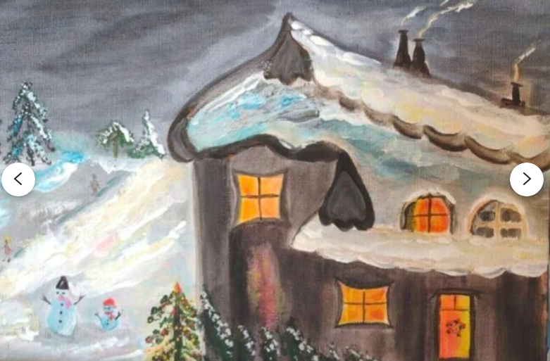 InessaW29's tweet photo. https://t.co/ibq6k1Wbk1
ORIGINAL Painting "Cosy Christmas House" Acrylics on Canvas Board Great for Gift.
#Original #painting #fun
#xmas #xmasgift
#snow #WINTER
#House
#gifts #walart #interiordesign #interior
#people #kids
#gifts #presents #humour https://t.co/aCUIZwBM4Y