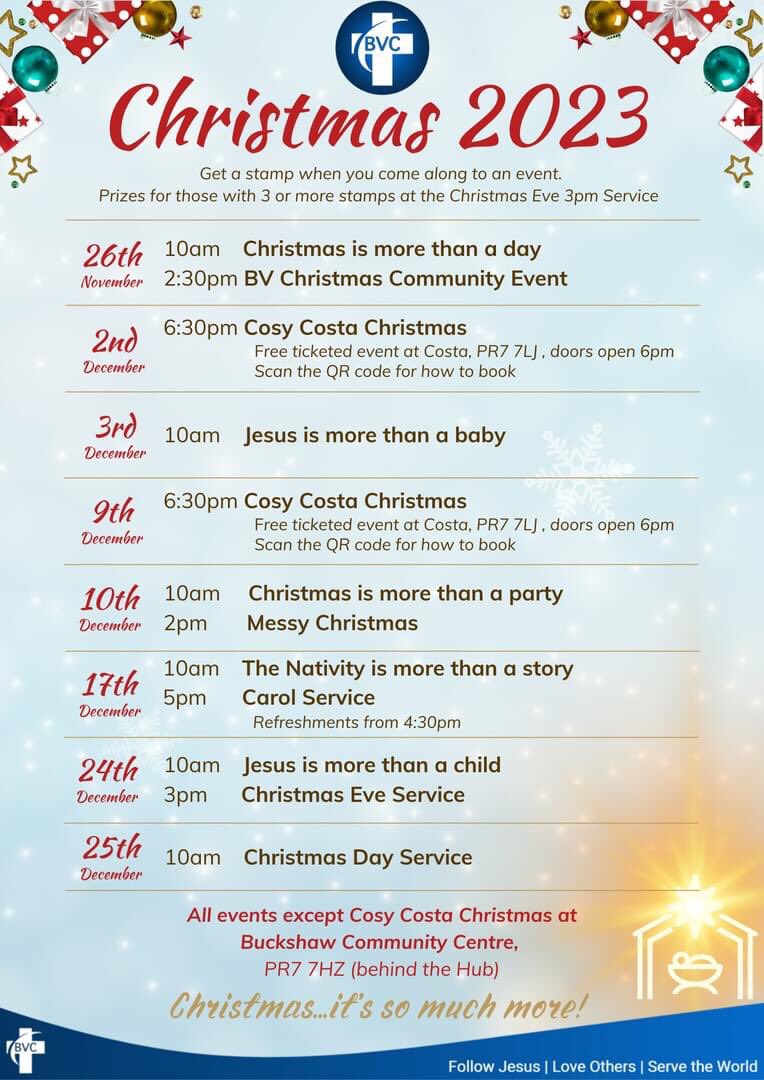 Come and join us as we celebrate this Christmas 🎄

#somuchmore