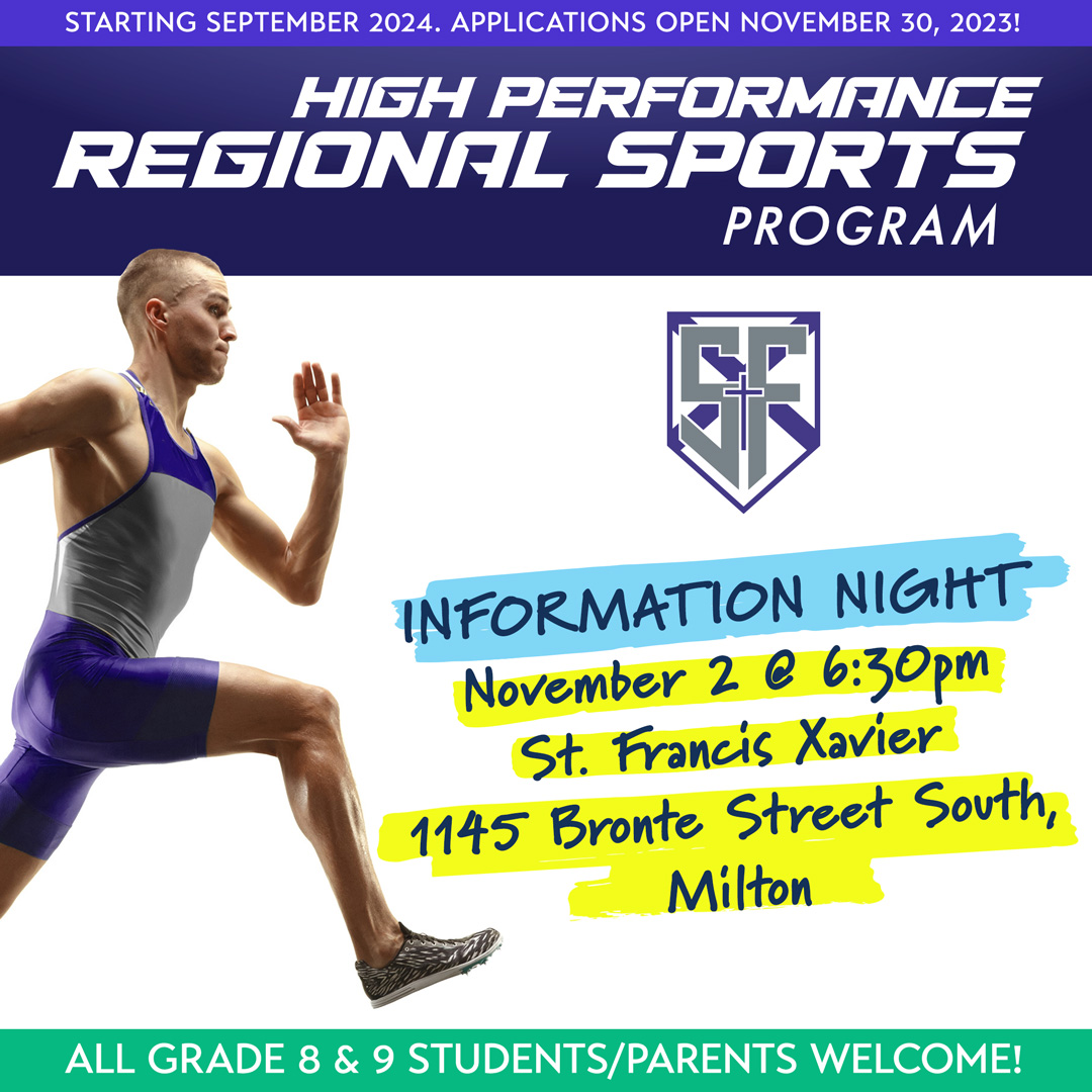 Tonight is the night! Join @StFXSOS at their Regional Sports Pilot Program Information Night this evening! More info: secondary.hcdsb.org/xavier/high-pe…