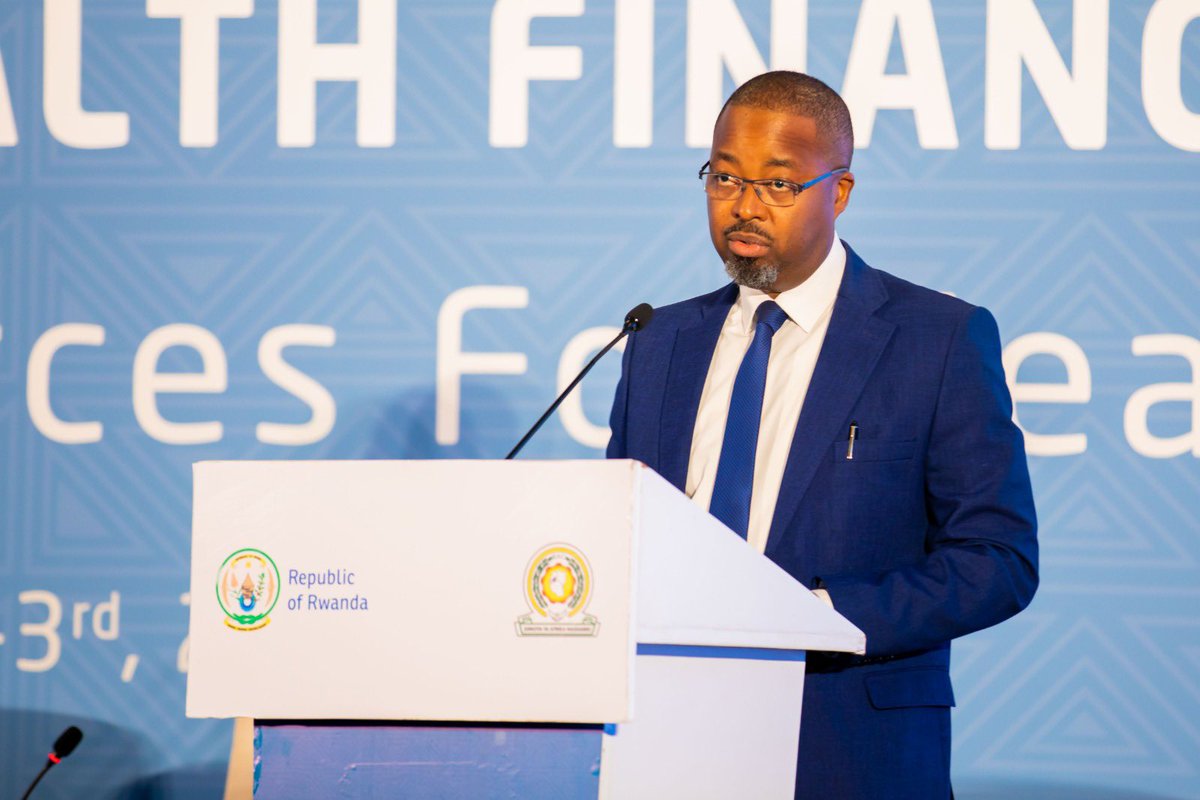 RwandaHealth's tweet photo. Speaking at the #HealthFinancing Dialogue, @SymerreGrey, Director, Human Capital &amp; Institutional Dvpt @NEPAD_Agency said Africa has set ambitious goals to strengthen the health architecture, including achieving #UHC for citizens, the Abuja Declaration &amp; SDG-related health targets https://t.co/OT39n57R4h