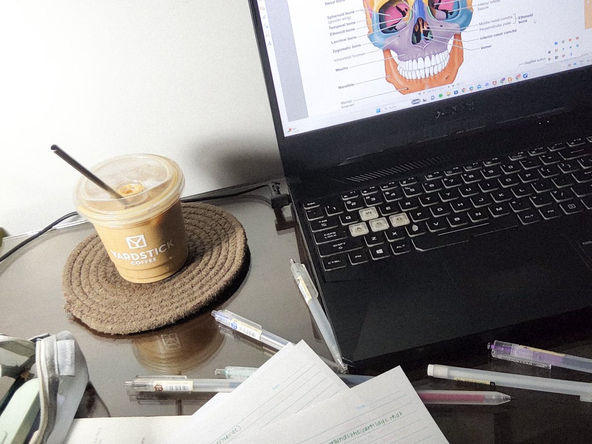 My desk is a mess rn, atleast I have coffee ☕️