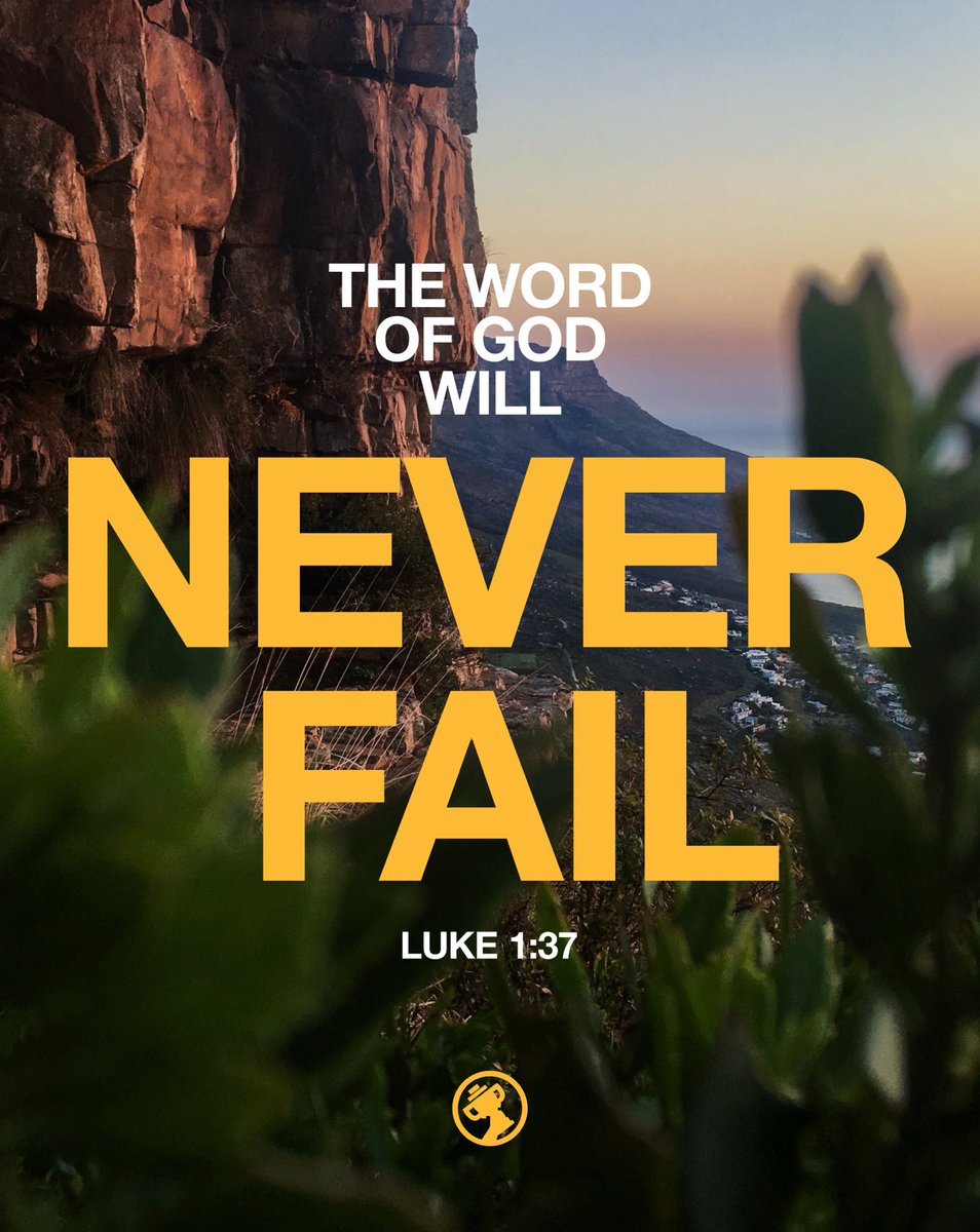 dachampsng's tweet photo. For the word of God will never fail. Luke 1:37 (NLT)

#BelieveAndSpeak 
#LetFaithRise 
#Champion 
#Cryout2024 
#Wonder https://t.co/kVgmbSSG3p